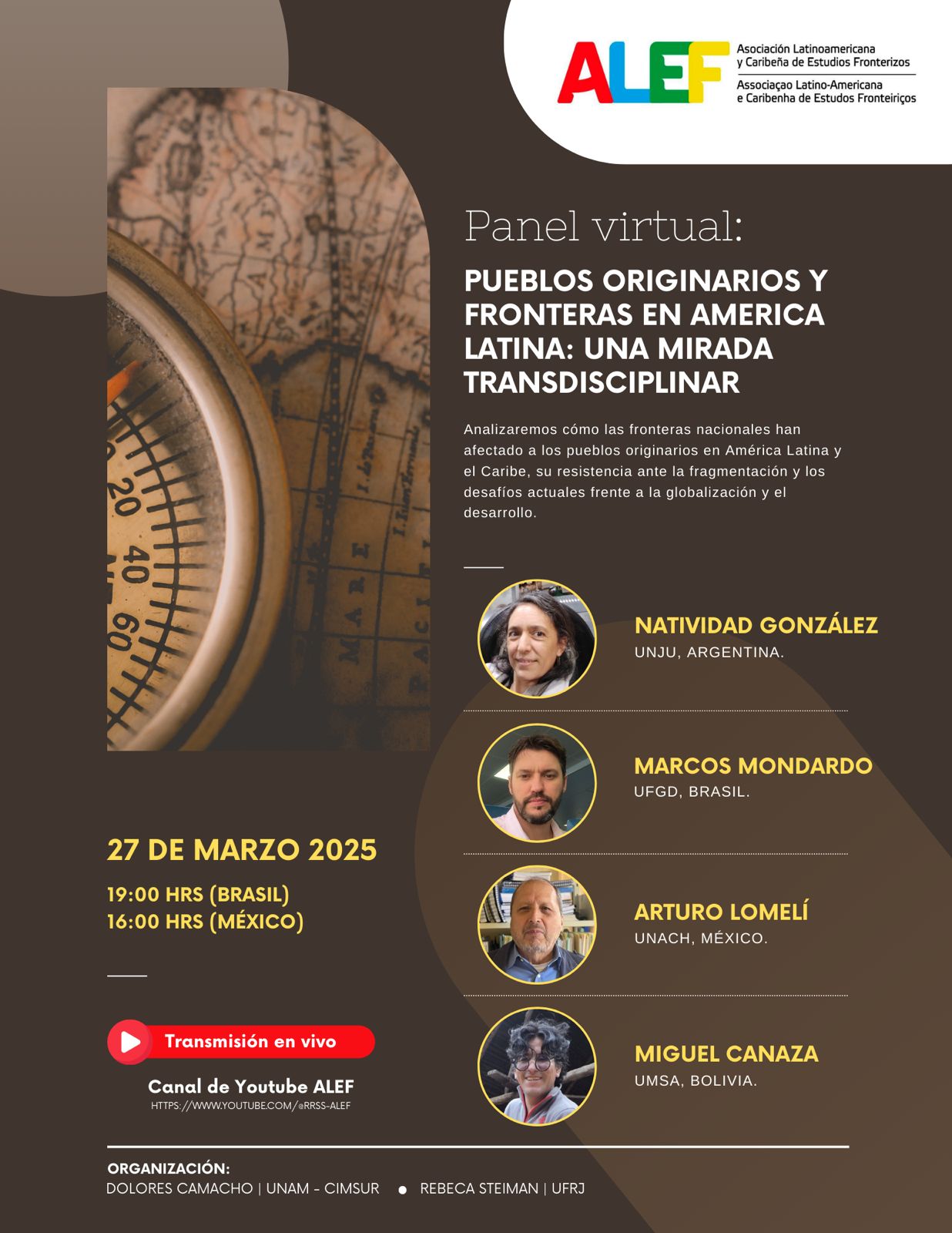 2025 organizacion de panel alef